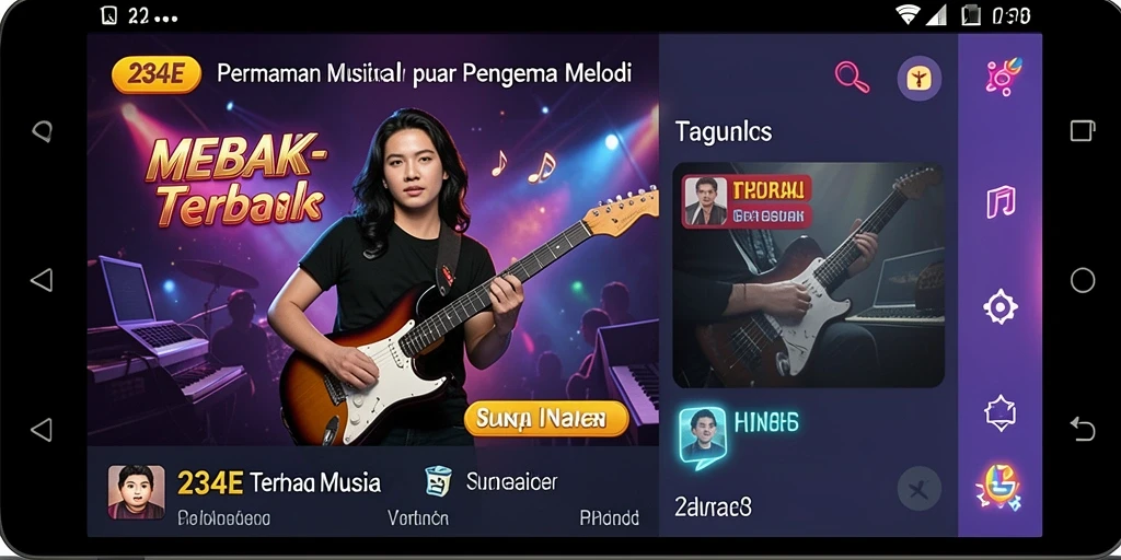 Tampilan gameplay menarik saat memainkan 234E.