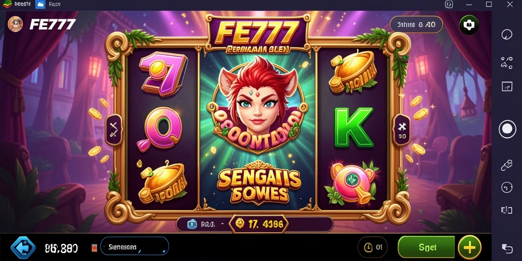 Tampilan gameplay Slot yang menarik dengan grafis memukau.